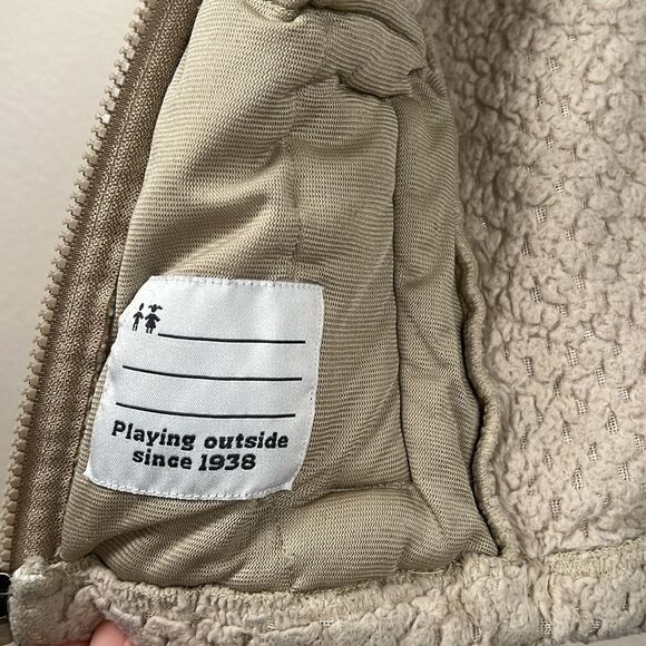 Columbia Kids Cream Fleece Jacket - Picture 5 of 6